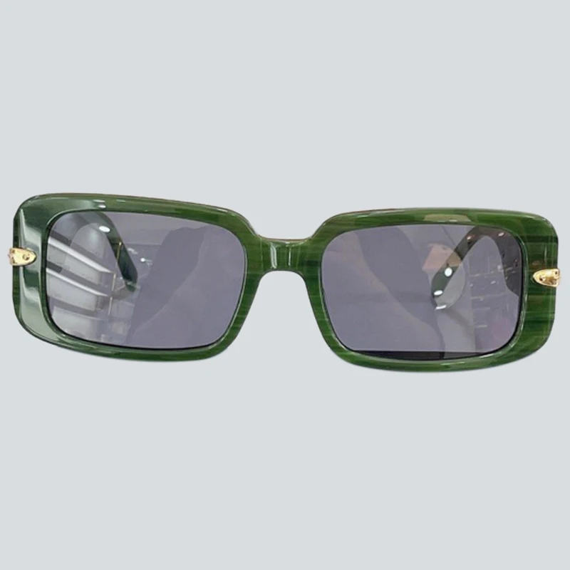 

Rectangle Regular Women Men Sunglasses Acrylic Acetate Frame Mirror Gradient Lens Eyewear Gafas De Sol Para Hombres Y Mujeres