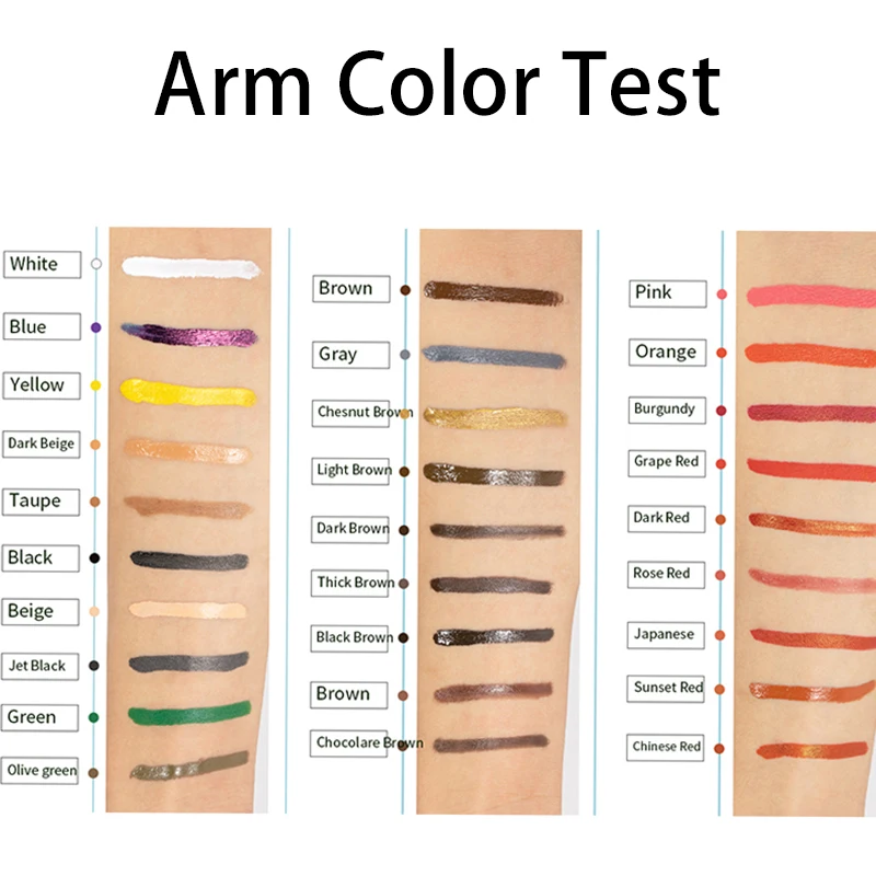 Набор для перманентного макияжа пигментные чернила бровей губ линий вокруг глаз