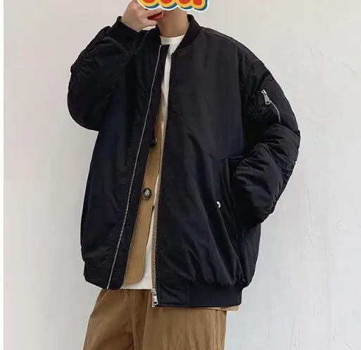 2022 kanye west new autumn and winter jacket men's pilot casual Homme all-match street tide tyga baseball uniform | Мужская одежда