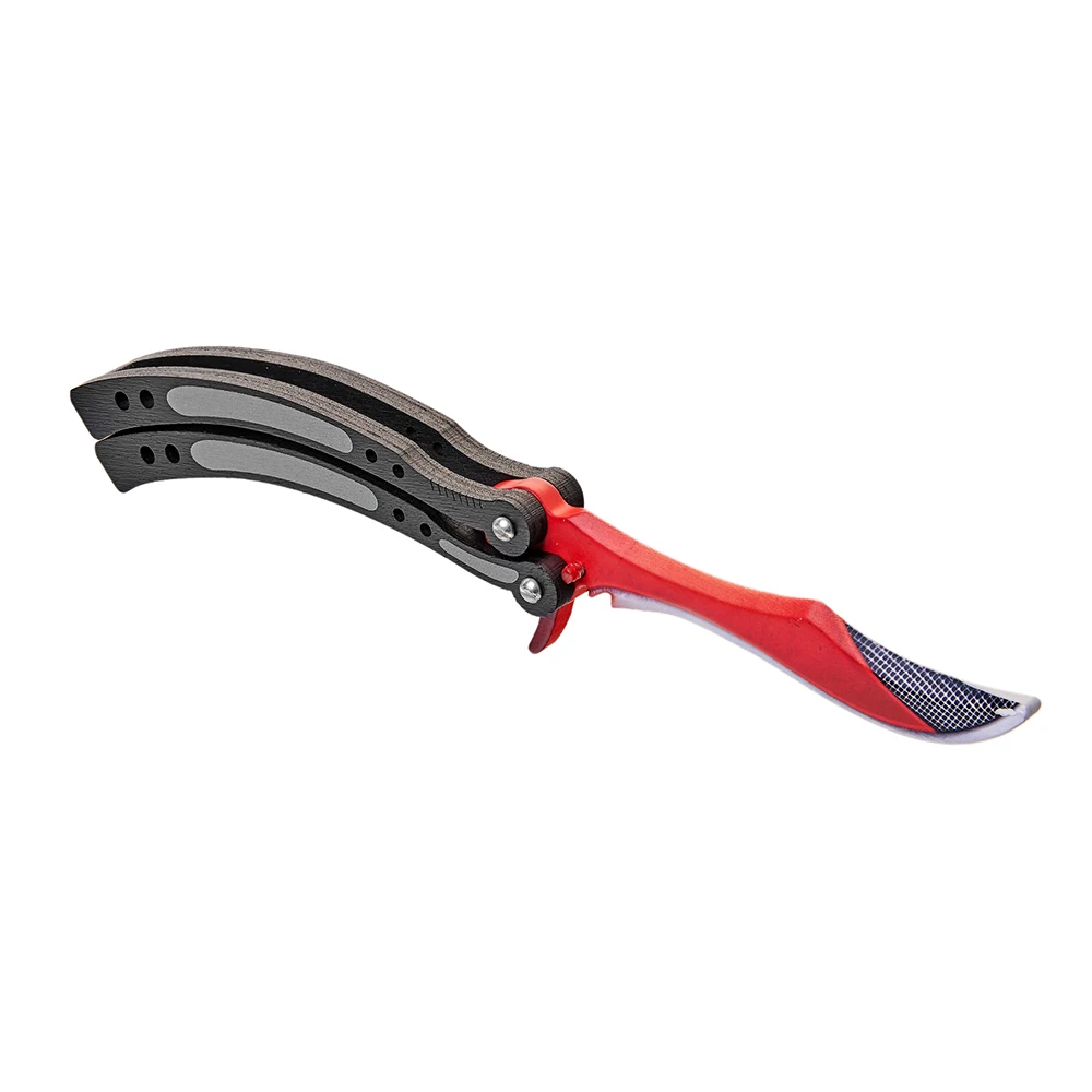 Нож бабочка Maskbro Автотроника (сувенир из дерева)|Игровые мечи| |