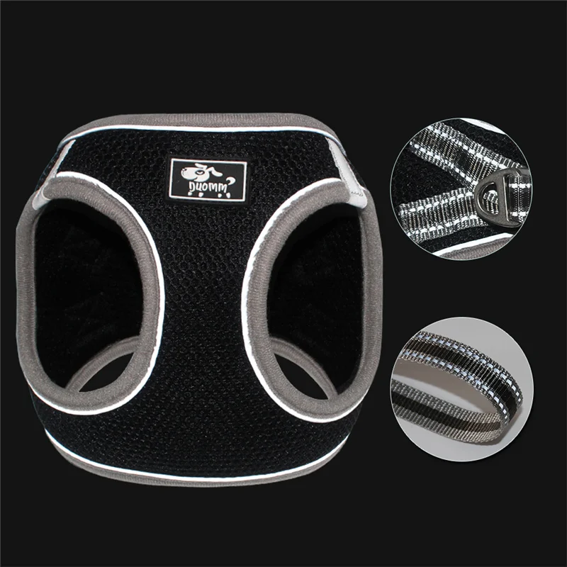 

Pet Clothes Breathable Cat Vest Harness And Leash Set Reflective Cat Harness Puppy Dog Cat Clothing For Small Medium Dog Cat