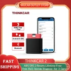 2500NEWYEARTHINKCAR 2 полная система ThinkDriver Bluetooth-совместимый OBD2 сканер для iOS Android автомобильный сканер диагностический считыватель кодов