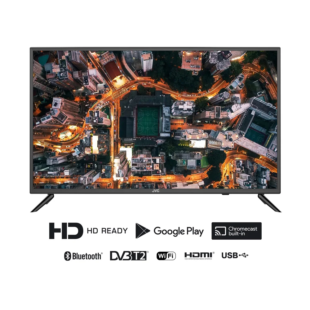 Телевизор 32" JVC LT 32m590 TV HD Smart Android Bluetooth Wi fi Google|Телевизоры| |