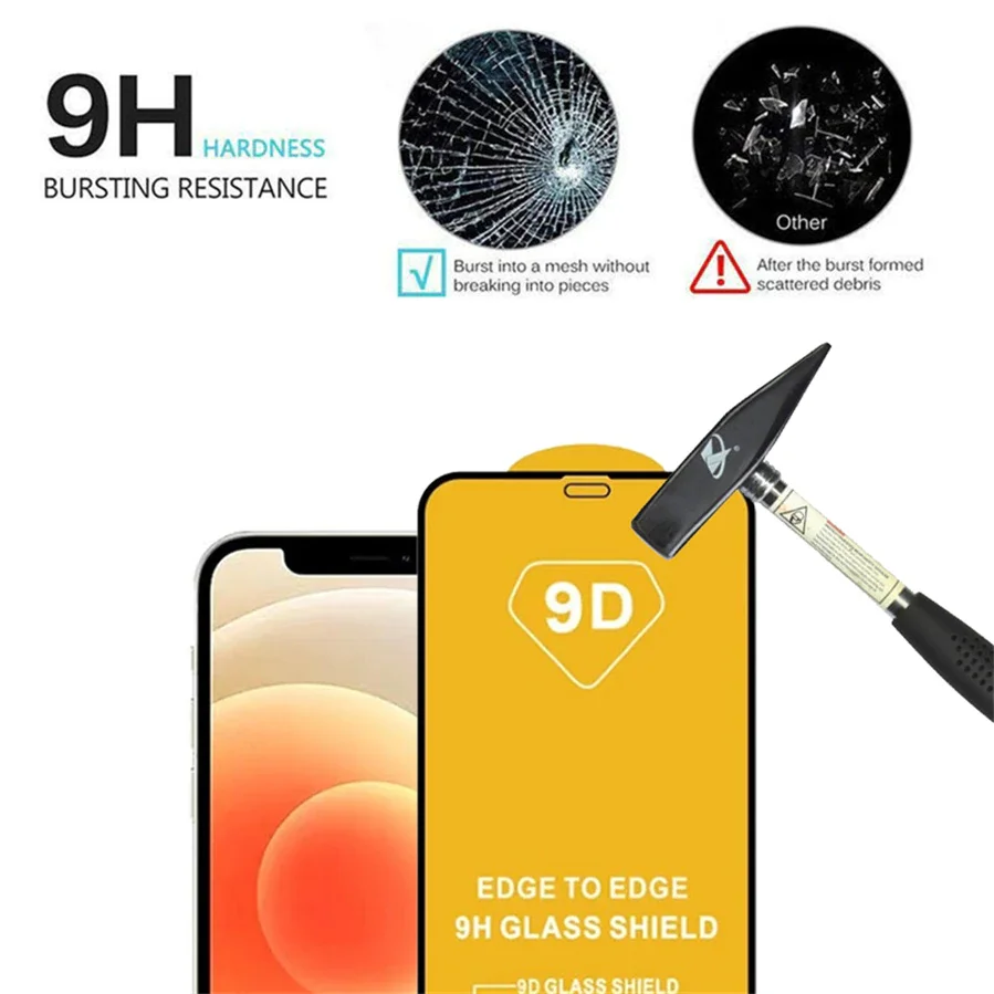 3 штук Full screen Защитное стекло для Apple iPhone 13 / Pro ( Айфон Про) | Мобильные телефоны и