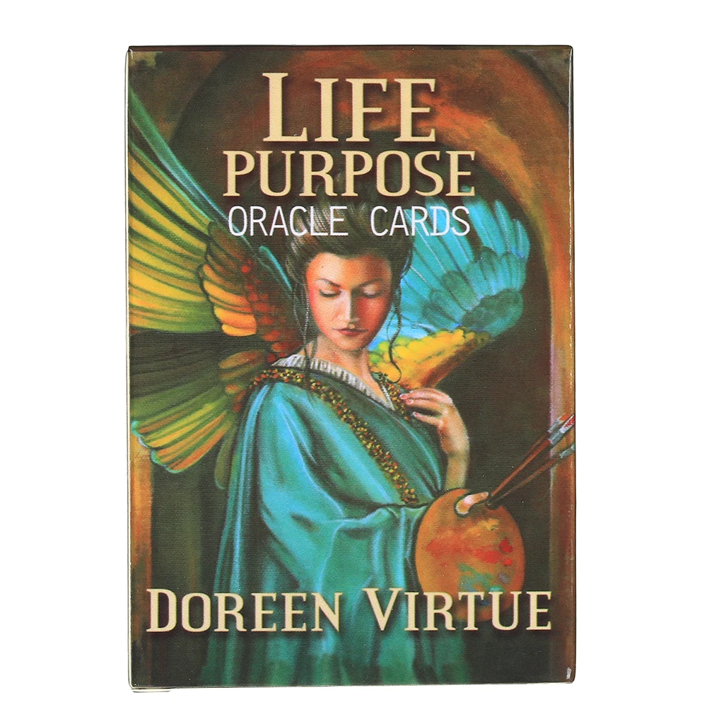 

2022 Newly published Life Purpose Oracle Cards Doreen Virtue 15 sets of Suitable for Beginners And Experts in Divination Cards