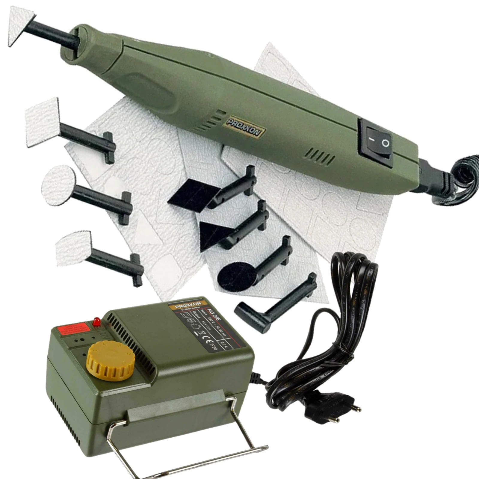 Линейная шлифмашинка Proxxon PS13 с блоком питания (Германия) PRO28594nw | Инструменты