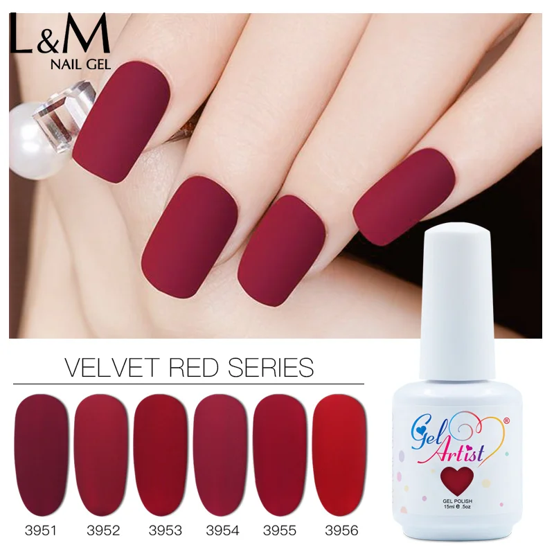 3 шт./комплект матовый Гель-лак для ногтей | Красота и здоровье