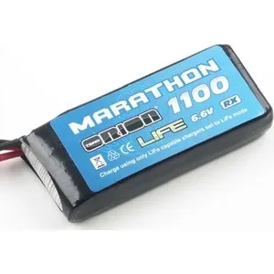 Аккумулятор Team Orion Batteries Marathon Life Standard RX LiPo 6.6V 2S 30C 1100 mAh ORI12256|Аккумуляторы| |