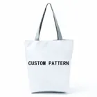 Новые модные сумки с индивидуальным рисунком, дорожные пляжные сумки для женщин, портативная женская сумка для покупок через плечо