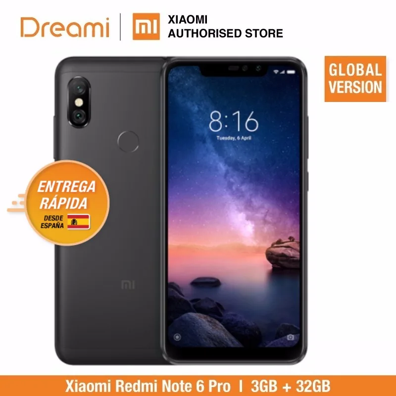 Xiaomi Redmi Note 6 Pro ГБ 32 Гб rom 3 ОЗУ|Смартфоны| |