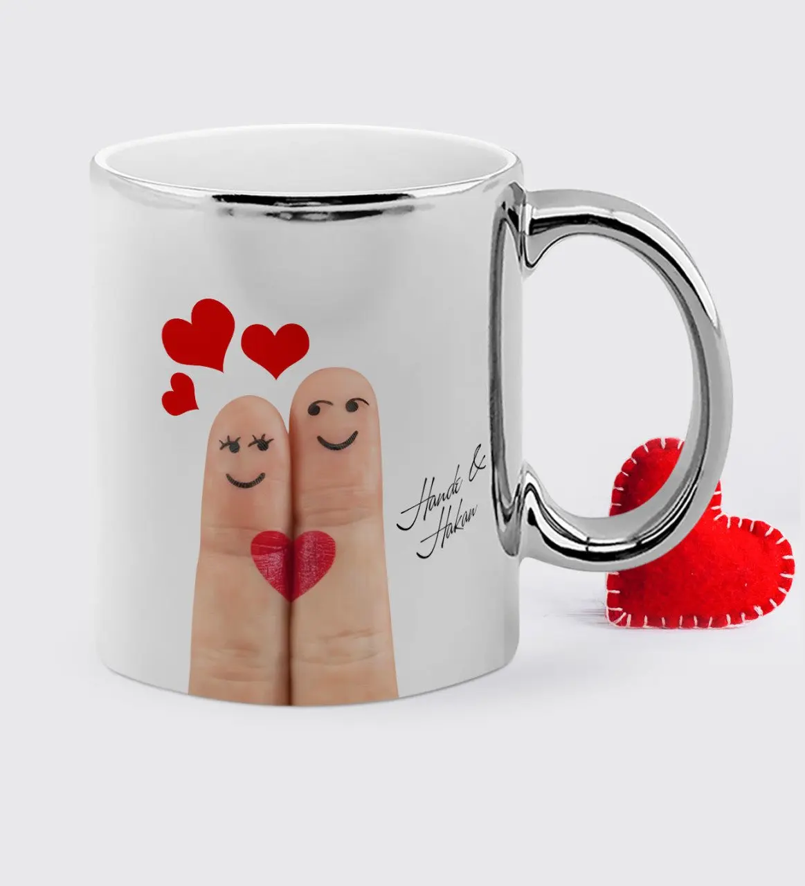 

Персонализированная Хромовая кружка на День святого Валентина-84