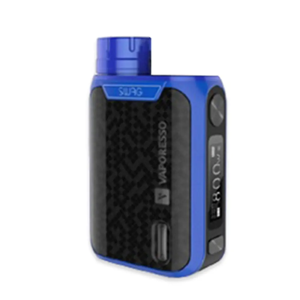 80 Вт Vaporesso Swag 2 TC коробка мод с 0,91 дюймовым экраном мощность от 18650 батареи Vaporesso Swag II vs Gen MOD/Drag 2/Shogun - Цвет: Swag  Blue