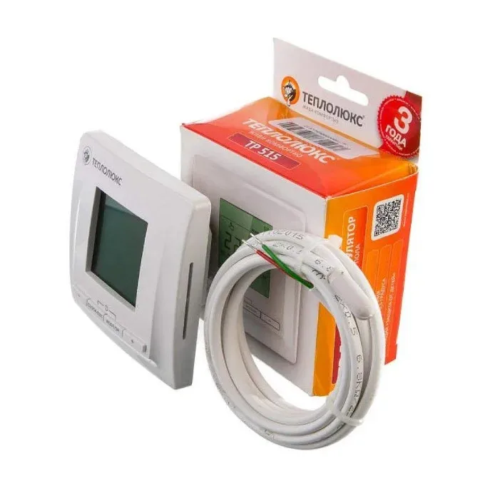 Терморегулятор Теплолюкс ТР 515 Бежевый|Системы обогрева пола и запчасти| |