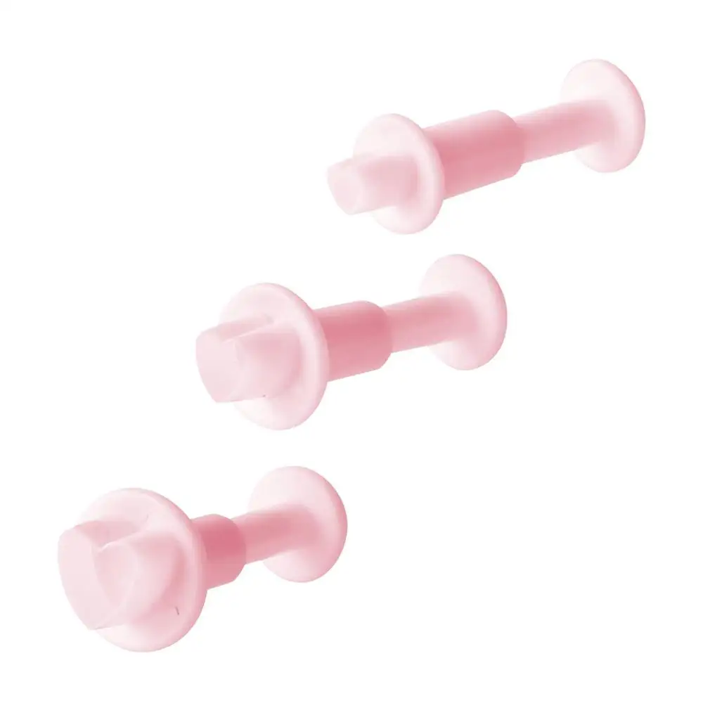 Формочки для мастики - плунжеры FACKELMANN ZENKER &quotСердечки&quot 3 шт | Дом и сад