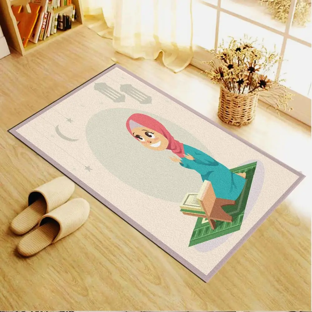 

Prayer Rug, Veronya Sejadah 30, Janamaz , Elegant, High Quality, Luxury, thick and Soft Prayer Carpet
