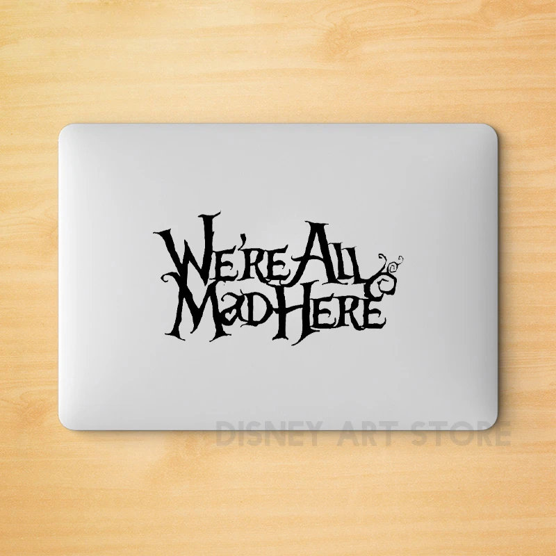 Наклейки для стайлинга автомобиля Алиса в стране чудес Чеширский кот Мы все