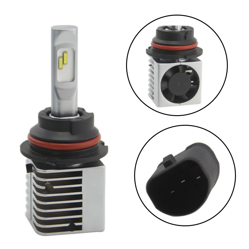 SHUOKE 2PCS NT9 Best 9004 Hb1 Led Headlight Bulb Conversion Kit Lights 13.5V 28W 3200LM 6000K | Автомобили и мотоциклы