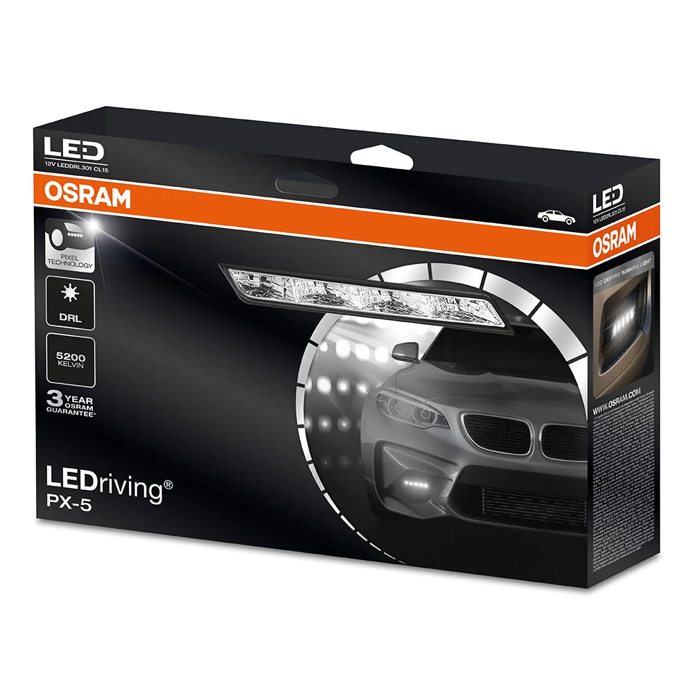 LED daytime running lights [Kit] Osram: leddrl301 ledriving px-5 | Car Headlight Bulbs(Xenon)
