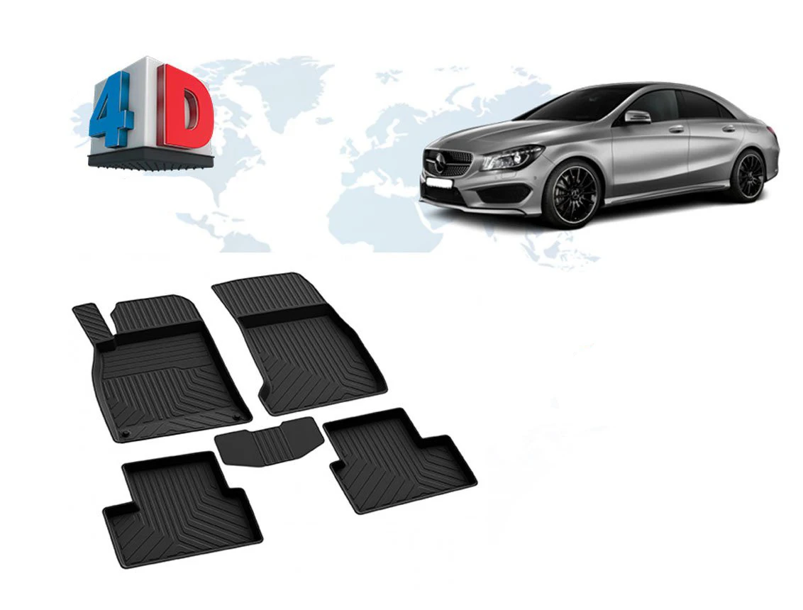 

Mercedes Cla Class W117 4D Black Mats (2013-)