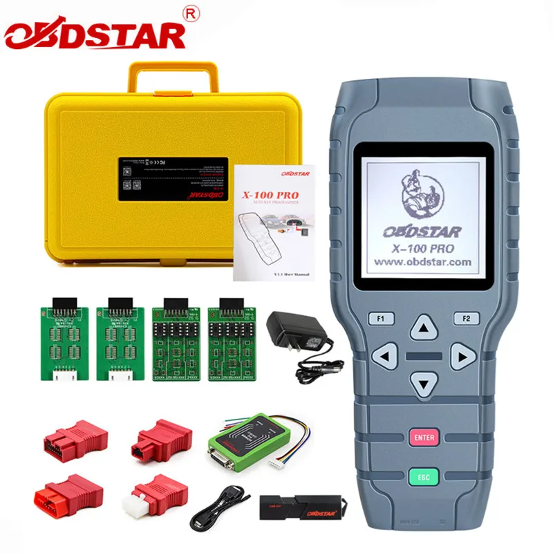 OBDStar X100 PROS C+ D+ E модель OBD2 диагностический инструмент X-100 PROS авто ключ программист одометр коррекция EEPROM адаптер иммобилайзер