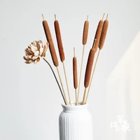 dried flowers pampas stick water candle nordic boho room home decor artificial wedding marriage table accessories decoration