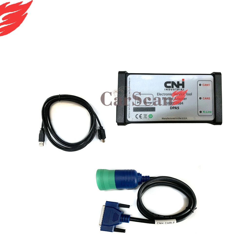 

For New Holland CASE Service Diagnosis Tools CNH est with iveco k-link diagnostic cable CNH Electronic Service Tool