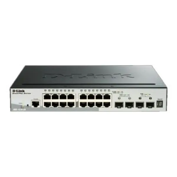 Переключатель шкафа D-Link DGS-1510-20 20 пуссетов RJ45 76 Гбит/с SFP | Компьютеры и офис