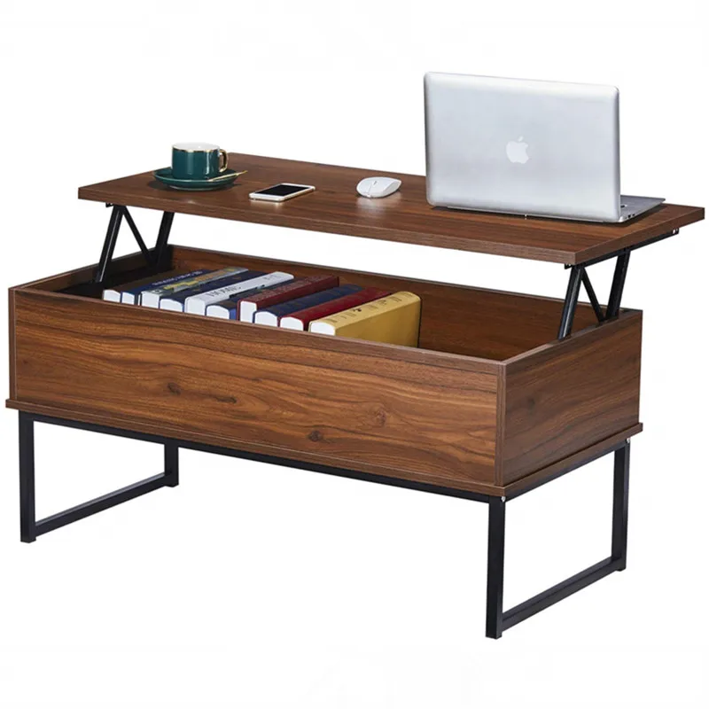 Гостиная Экономия пространства Лифт топ журнальный столик обеденный стол