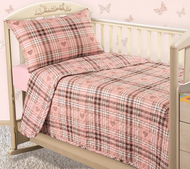 IV Стеганое покрывало из перкаля для детей ясли Ткань верха: перкаль хлопок 100%