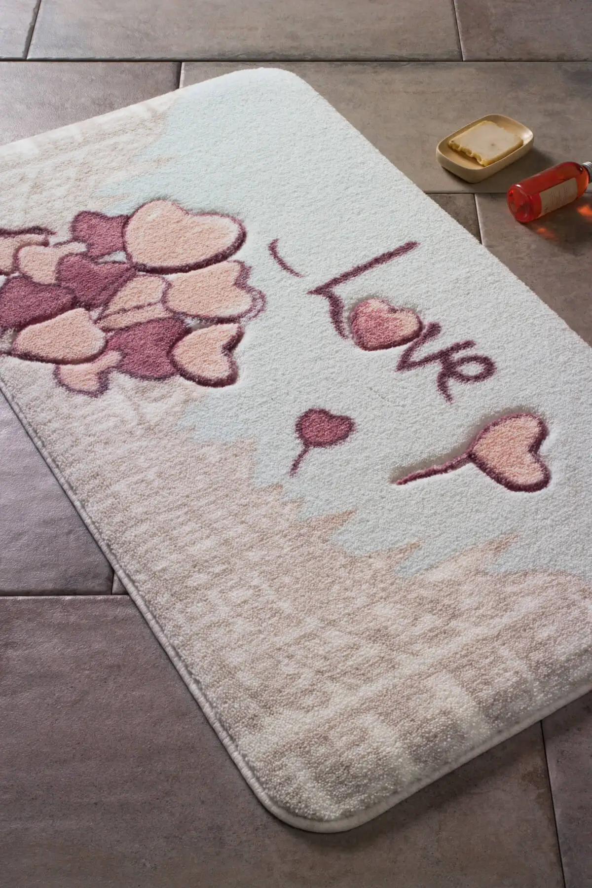 

Confetti Love City Bath Mat (Mint) - 80x140 cm
