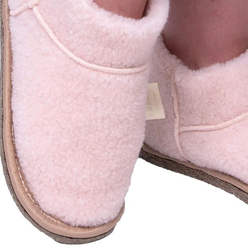 Угги детские из овечьей шерсти WOOLLAMB угги цвет Пудра сапожки чуньки чуни | Детская