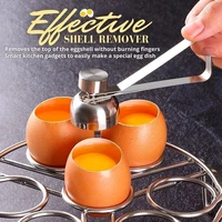 kitchen gadgets egg shell opener cutter stainless steel egg poaching cups separator filter egg cooking tools kitchen accessories