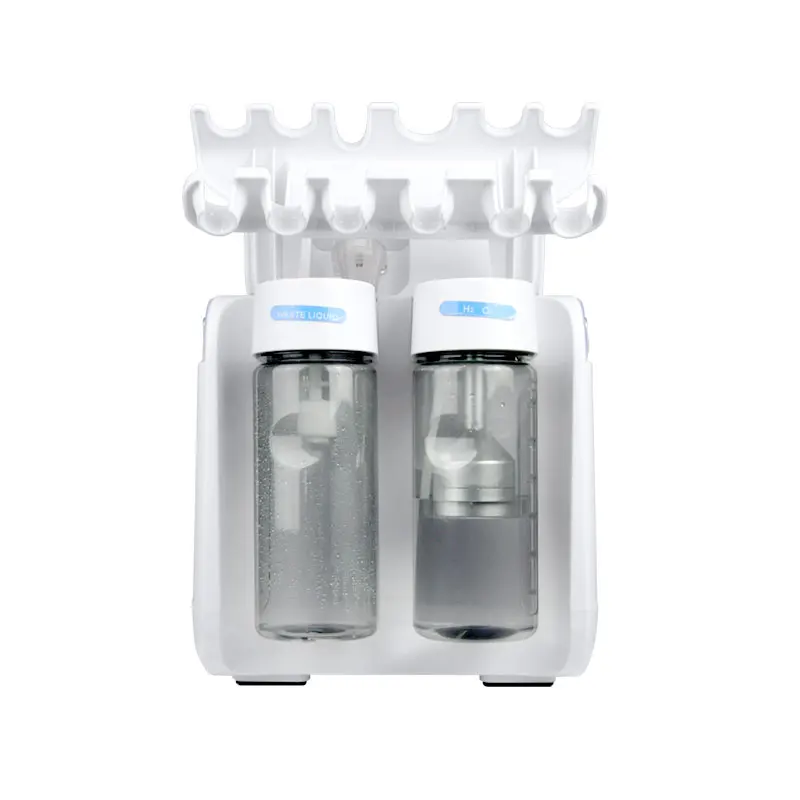 H2O2 Аква машина для красоты лица 20% скидка 6 в 1 гидродермабразия H2O2|Светодиодная