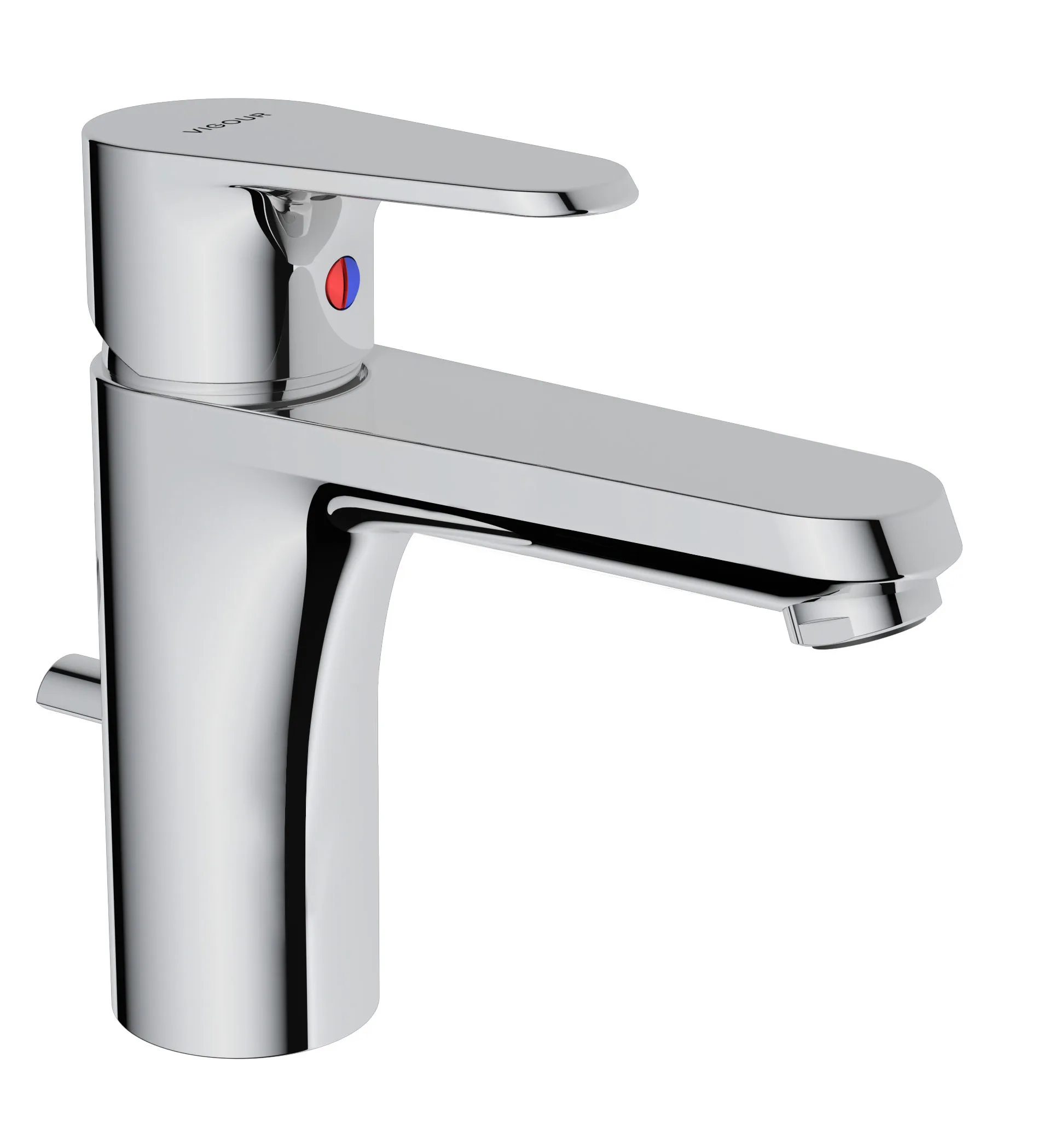 Смеситель для раковины с рычажным донным клапаном VIGOUR by GROHE (75140326)|Смесители