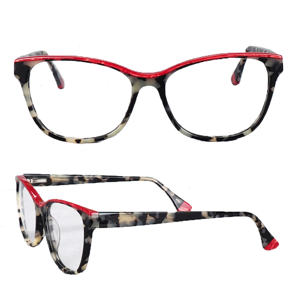 

Women Square eyeglass Frame women Cateye vintage glasses frames light acetate fashion tortoise eyeglasses frames eyewear