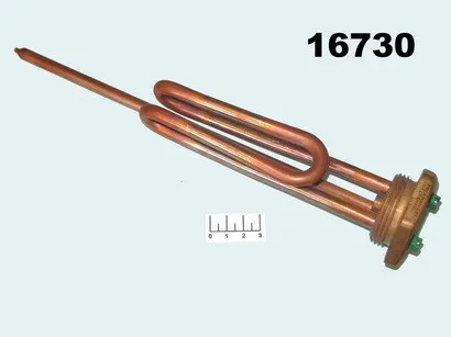 PETN for water heater 1500W RCT 270mm flange 55mm (thread 42mm) under the anode M6 | Electric Water Heater Parts