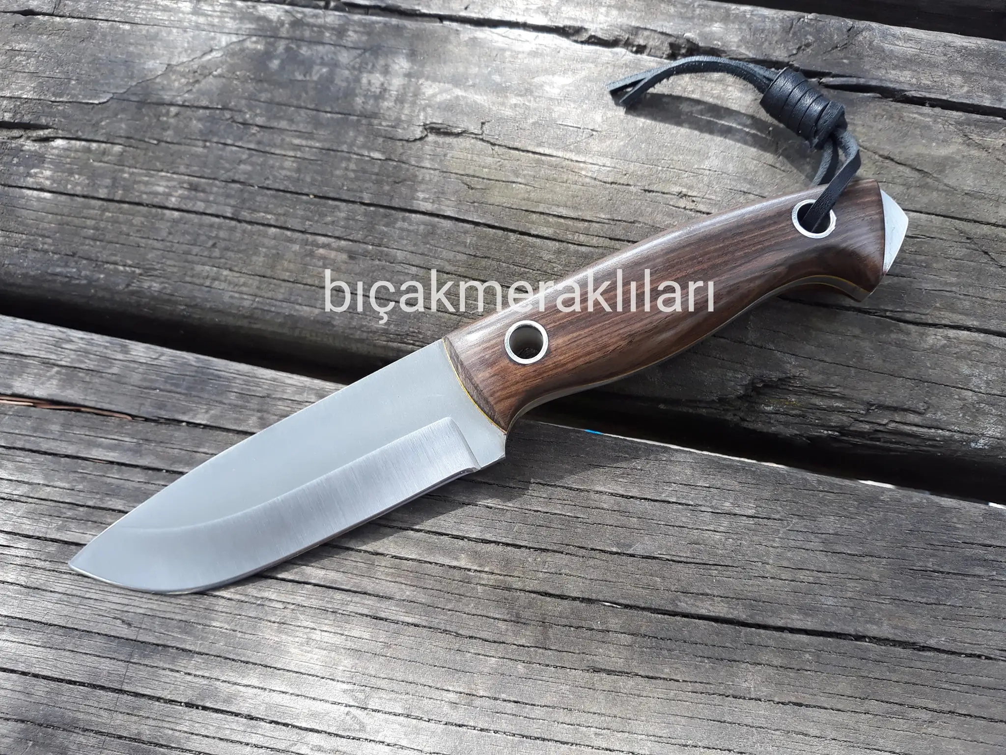 

Hunting Knife Handmade 22cm Total Length 4116 Steel