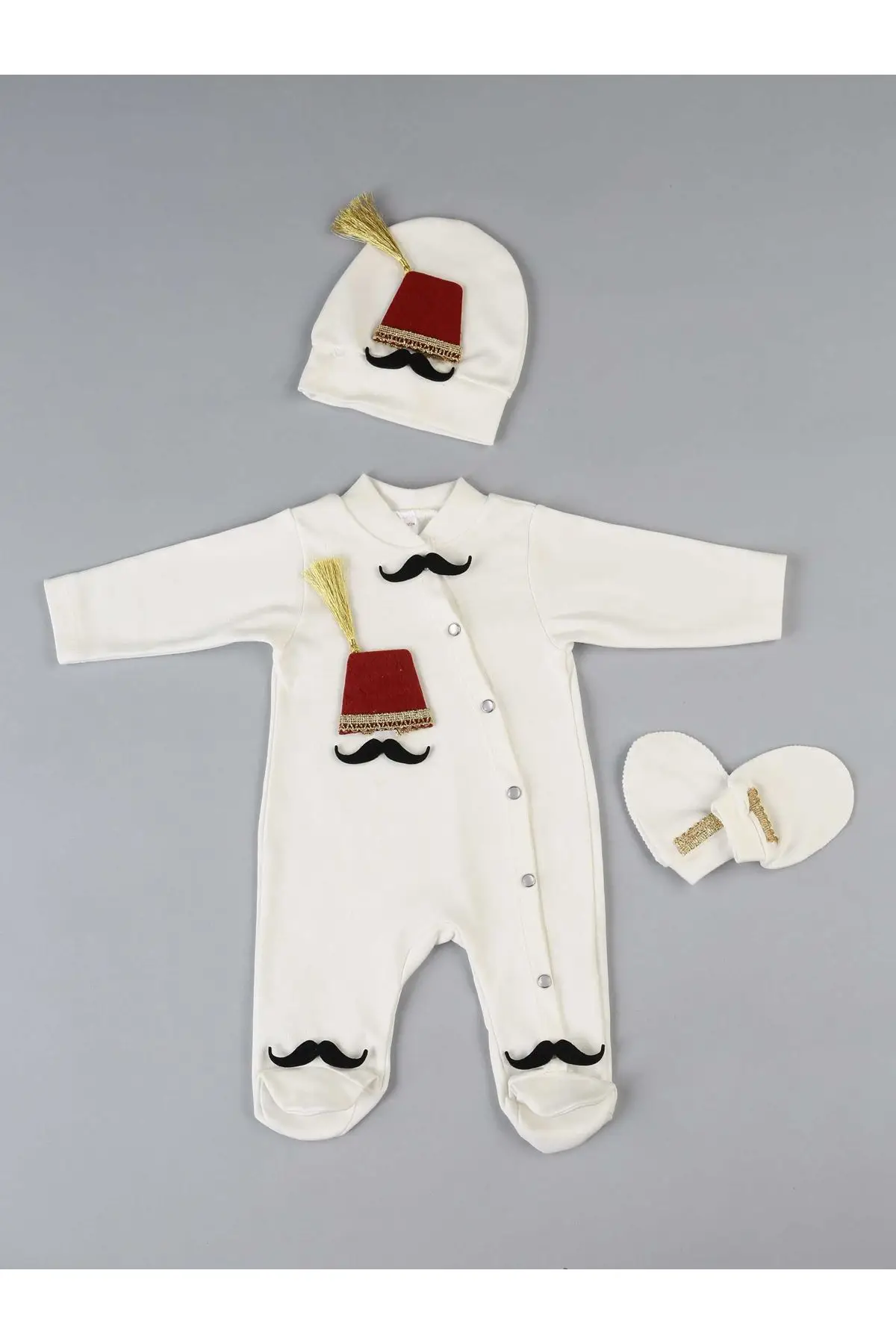 Детские комбинезоны для девочек и мальчиков Одежда новорожденных Комплект из 3