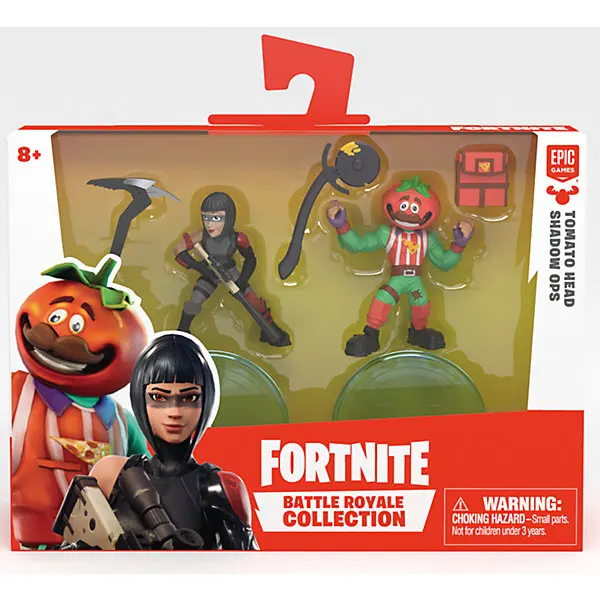 Игровой набор Moose Fortnite Синьор помидор и Теневой агент 2 фигурки с аксессуарами |