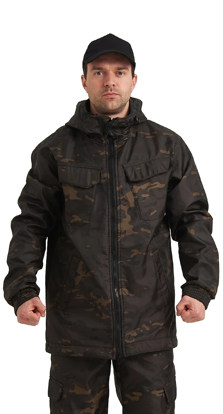 Костюм &quotРОВЕР&quot куртка/брюки цвет: кмф &quotМультикам черный&quot комуфляжная