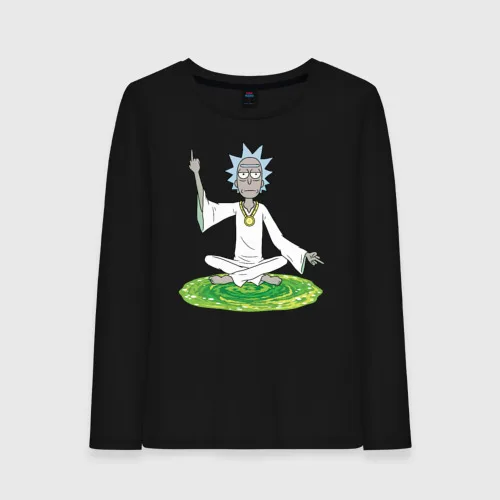 Женский лонгслив хлопок Rick Sanchez