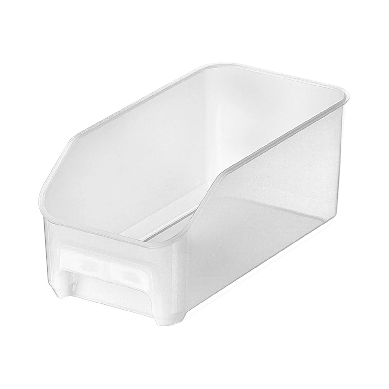 

Frosted Transparent Refrigerator Fruit Vegetables Storage Box Kitchen Food Seasoning Bottles Storage Cosmetics Storage Basket