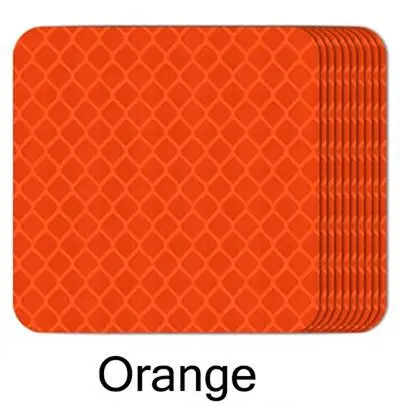 orange Автомобиль никогда не тушит задний фонарь наклейки мотоцикл детская коляска безопасности тела предупреждающий, светоотражающий светящиеся наклейки - Название цвета: orange