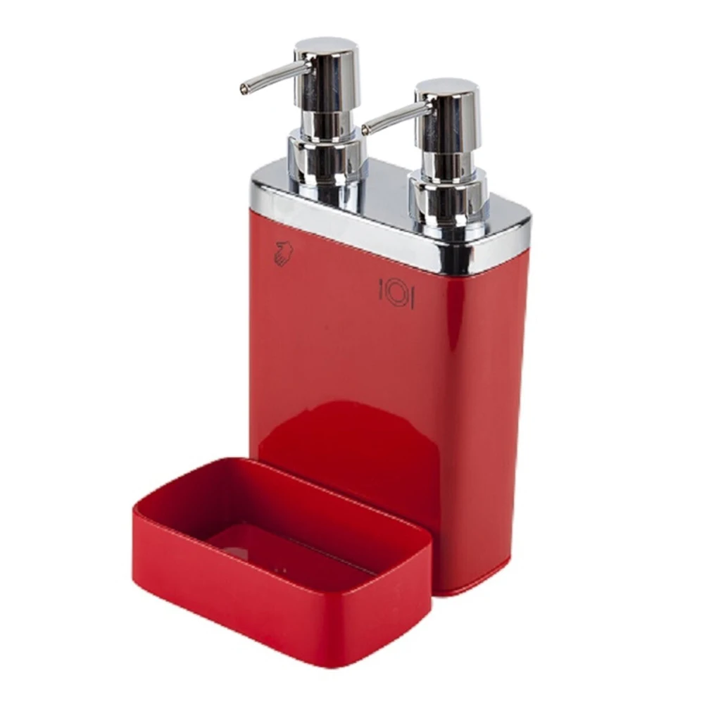 Дозатор для жидкого мыла с двойной помпой высококачественный дозатор геля душа