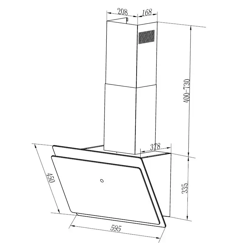 ВЫТЯЖКА MAUNFELD GRAMMY 60 БЕЛОЕ стекло|Кухонные вытяжки| |