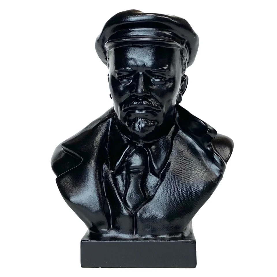 " 21см. и. чугунное каслинское литье ленин. касли. бюсты литье.