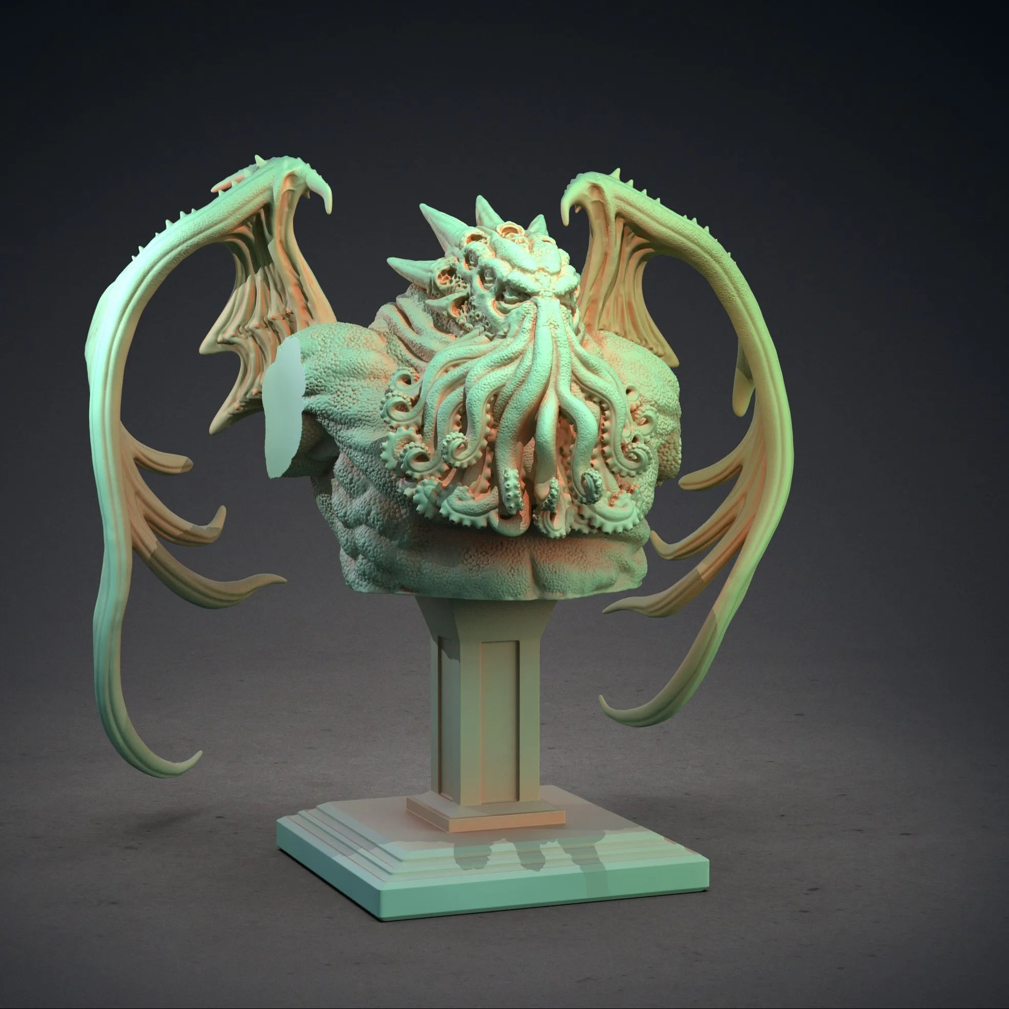 Бюст Ктулху | Миниатюры DnD The Great Old Ones