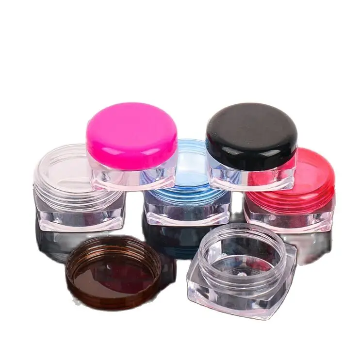Пластиковый флакон 10 г банка для сыворотки глаз образец крема теней дизайна