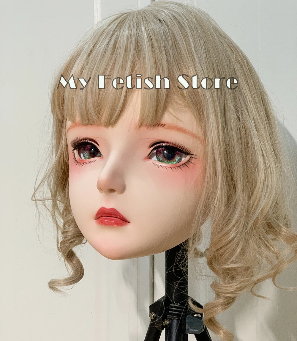 (HeiYao) высокое качество ручной работы женщины/девочки смолы половина головы