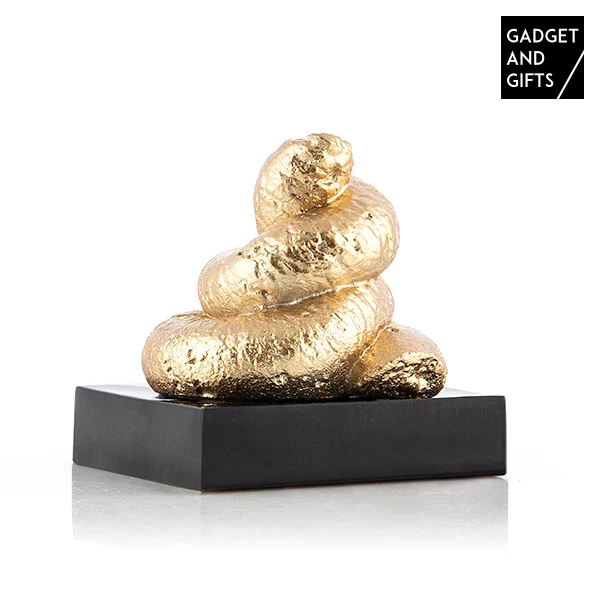 Гаджет и Подарки Золотой Poo трофей| |